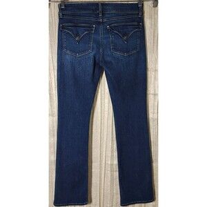 Hudson Baby Beth Mid-Rise Double-button Dark-Washed Boot Cut Jeans Size 29